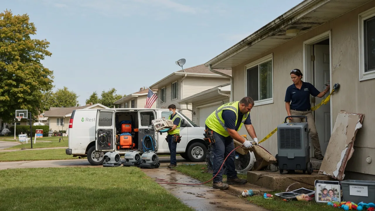 Water Damage Restoration in Marquette, KS near me